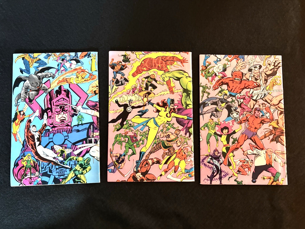 Official Handbook of the Marvel Universe Near Complete Set (14/15) #1-14 1983-84