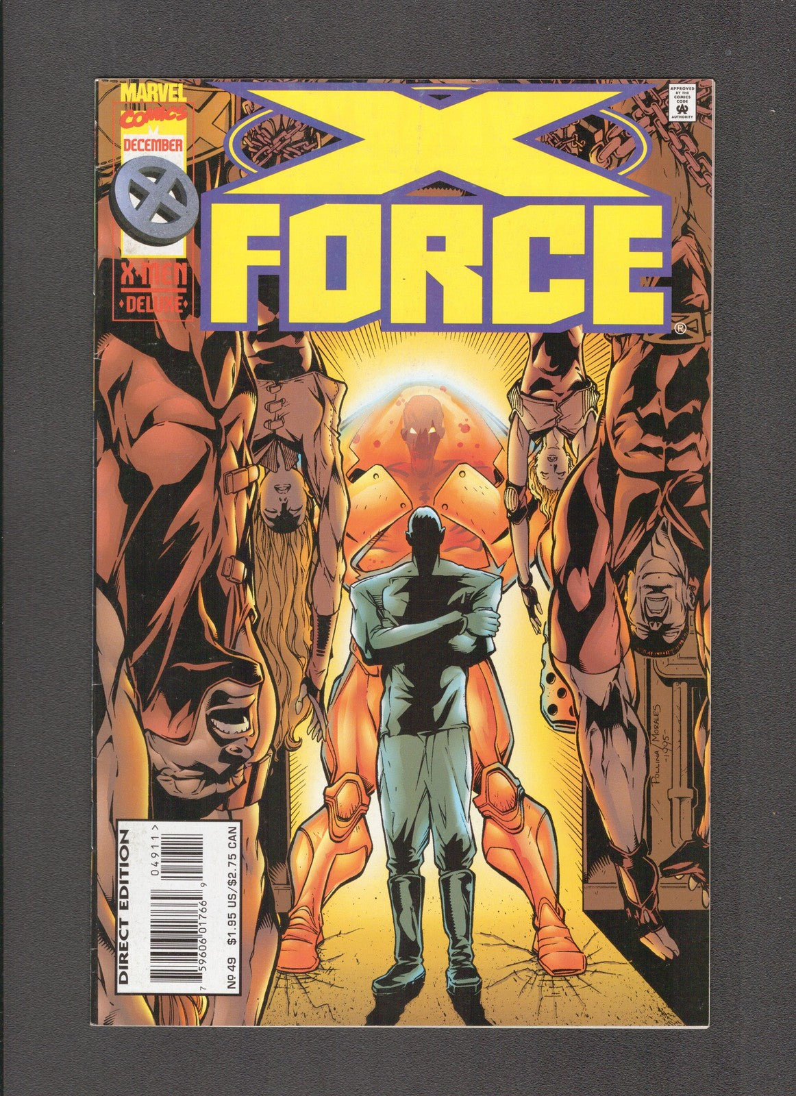 X-Force #49 (1995) Adam Pollina - Joe Rubesnstein Marvel Comics