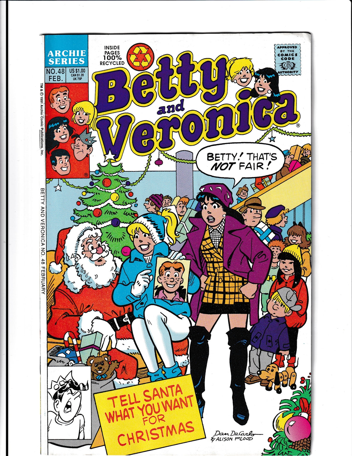 Betty and Veronica #48 (1992) Archie Comics