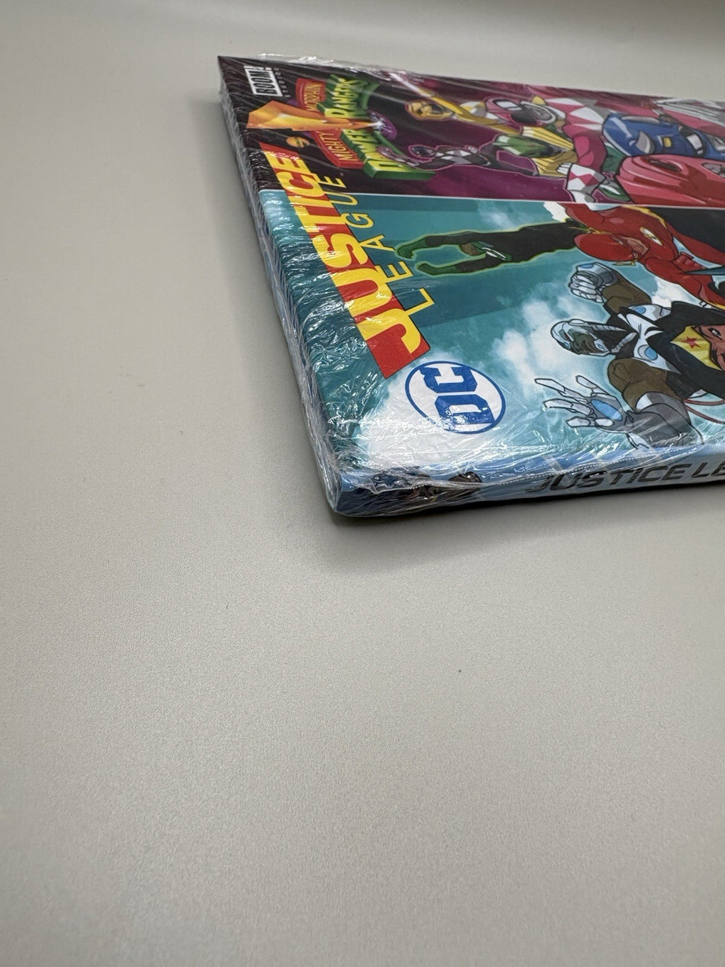 Justice League/Power Rangers (2017) Taylor, Byrne ~ SEALED Hardcover DC Comics
