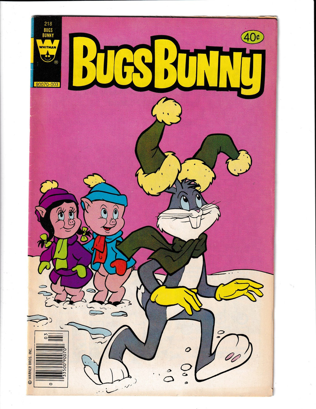 Bugs Bunny #218 (1980) Whitman Comics SKU:3484