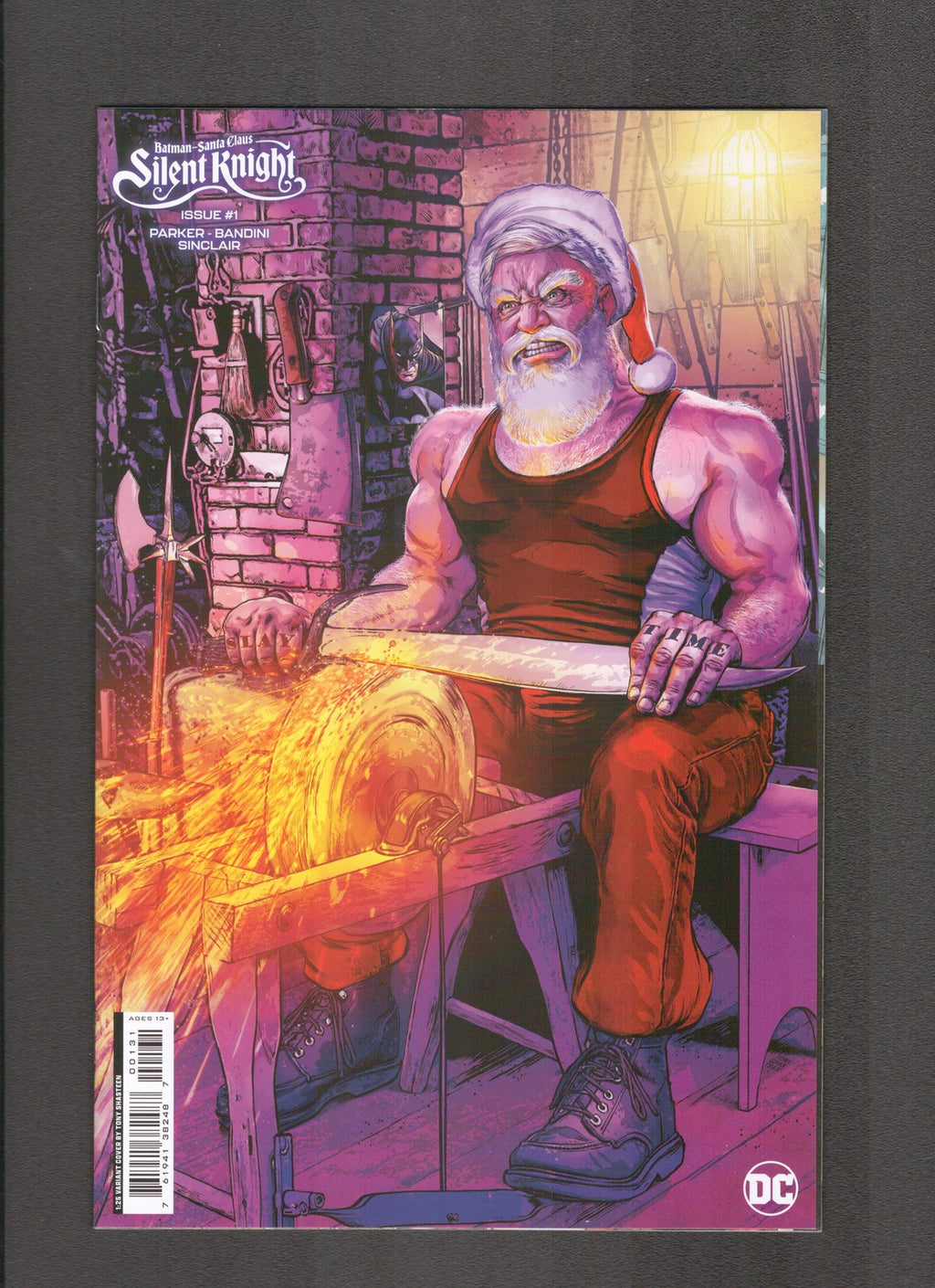 Batman / Santa Claus: Silent Knight #1c (2024) 1:50 Shasteen Variant DC Comics