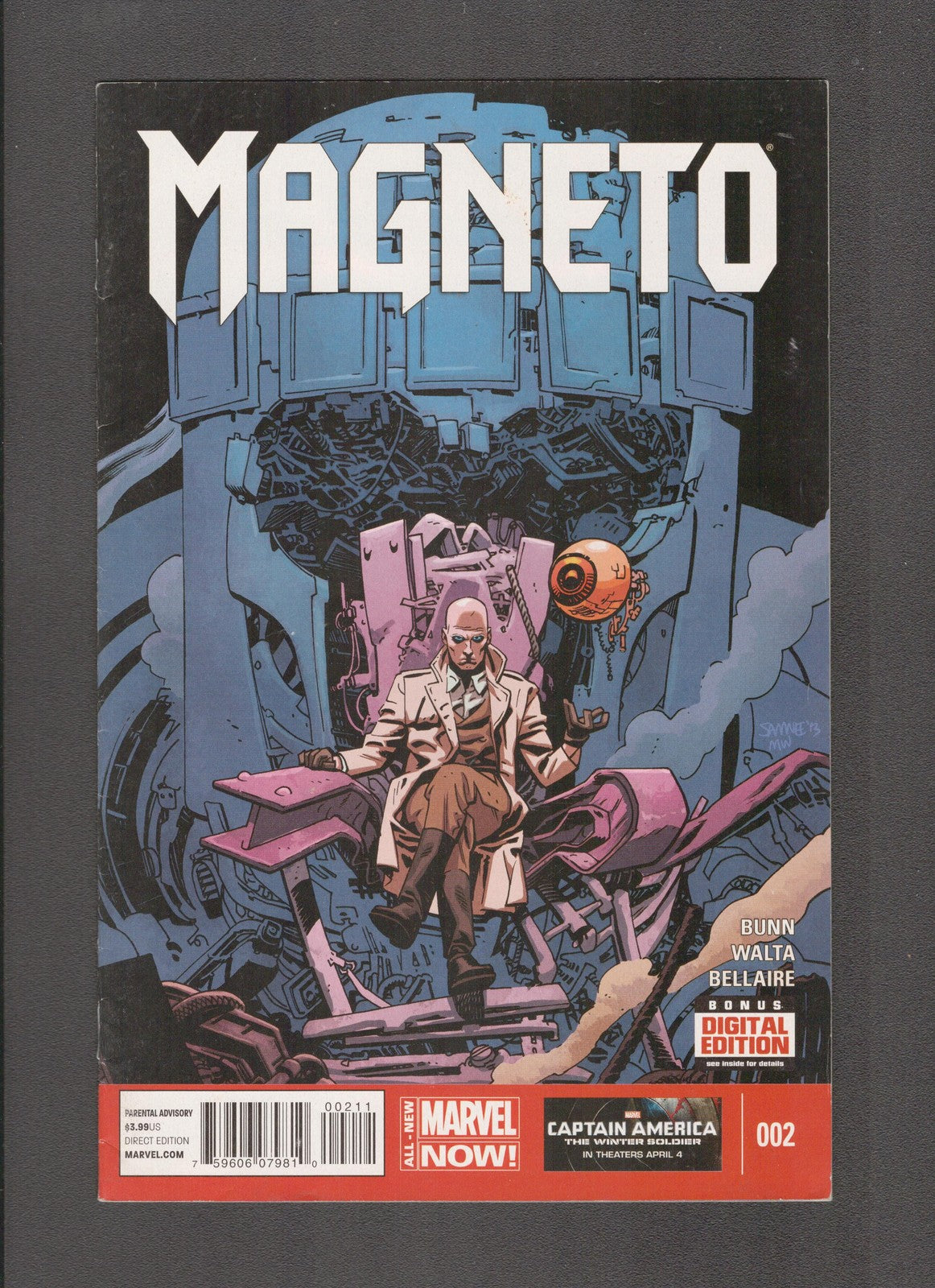 Magneto #2 (2014) Chris Samnee Marvel Comics