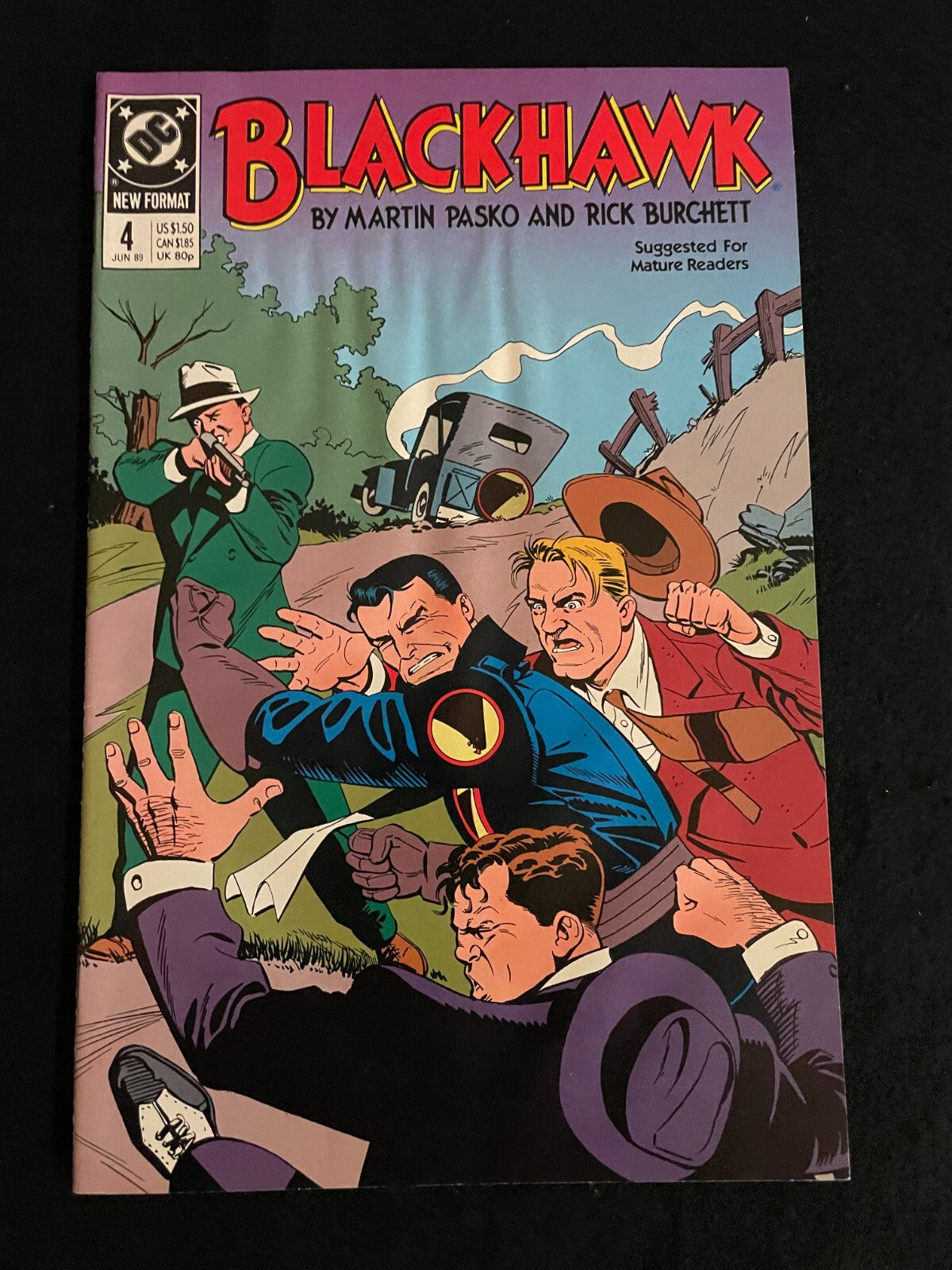 Run of 5 Blackhawk #1-5 1989