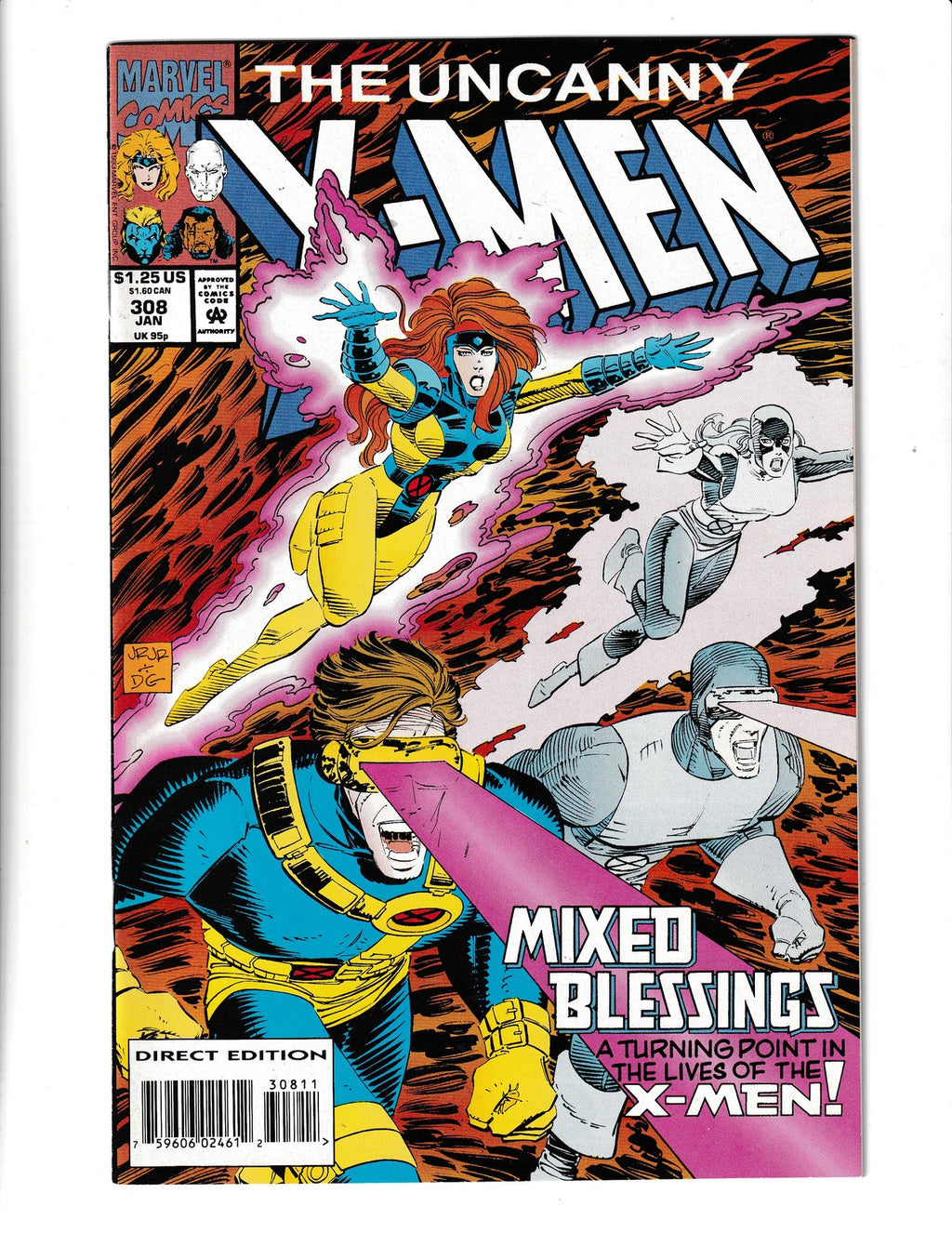 Uncanny X-Men #308 (1994) Higher Grade Marvel Comics