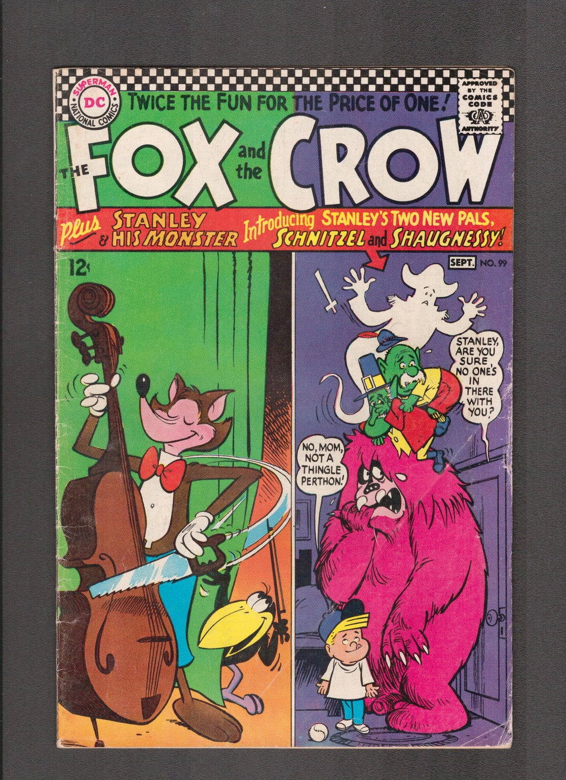Fox and the Crow #99 (1966) Stanley and His Monsters DC Comics
