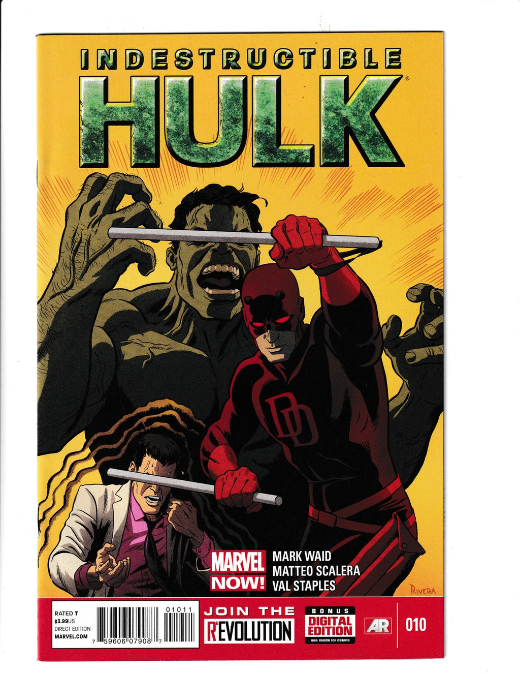 Indestructible Hulk #10 (2013) Guest Starring Daredevil Marvel Comics