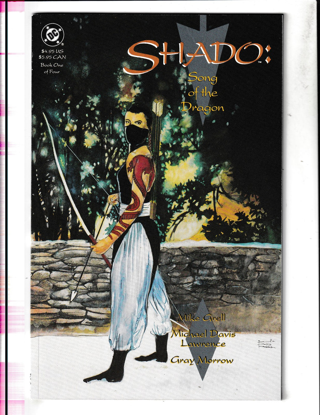 Shado: Song of the Dragon #1 (1992) Book One DC Comics
