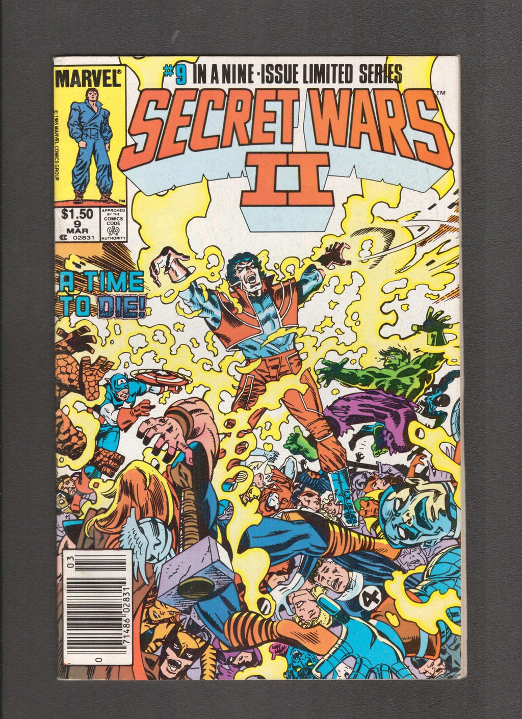 Secret Wars II #9 (1986) Al Milgrom, Joe Rosen Marvel Comics