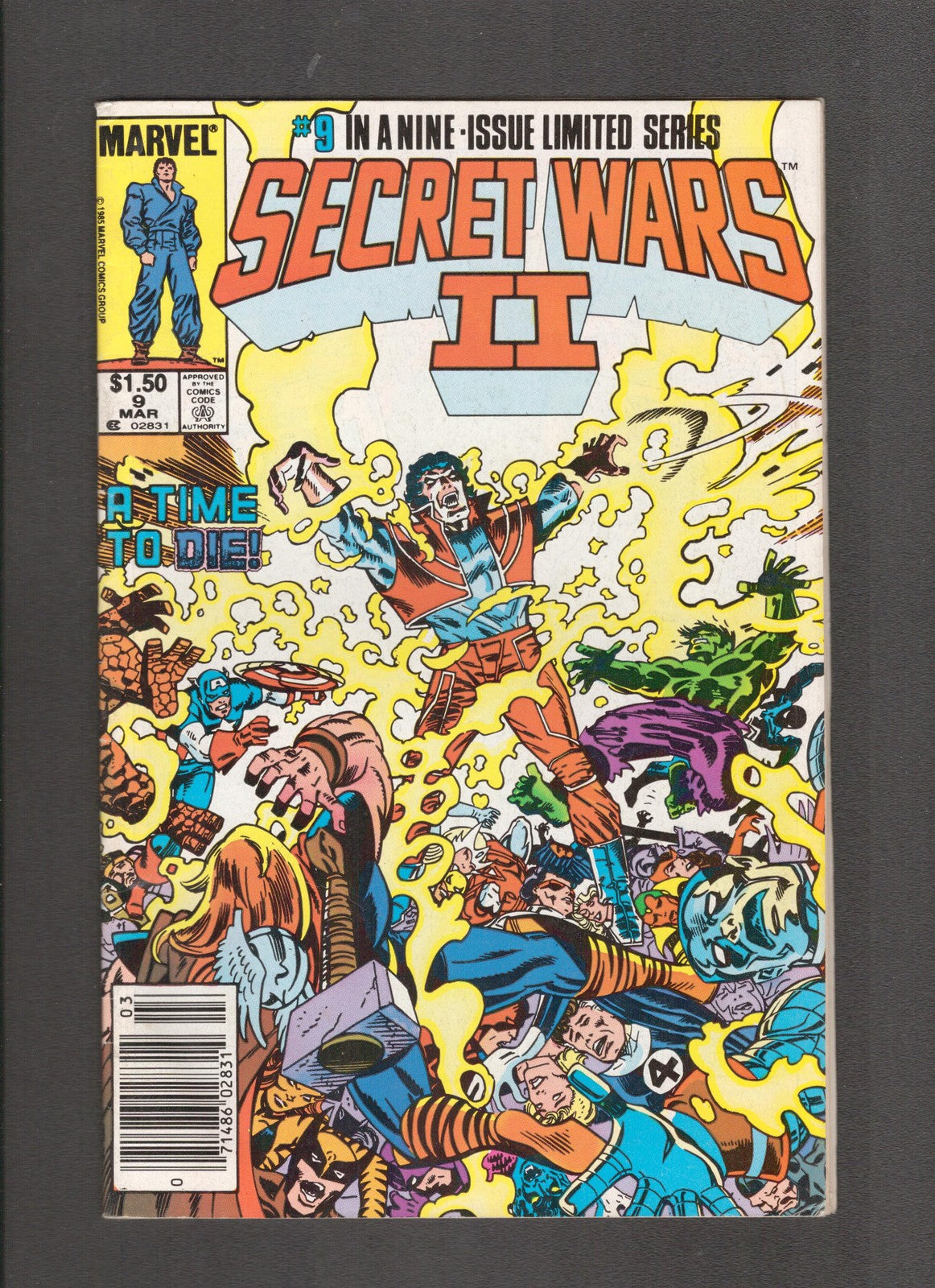 Secret Wars II #9 (1986) Al Milgrom, Joe Rosen Marvel Comics