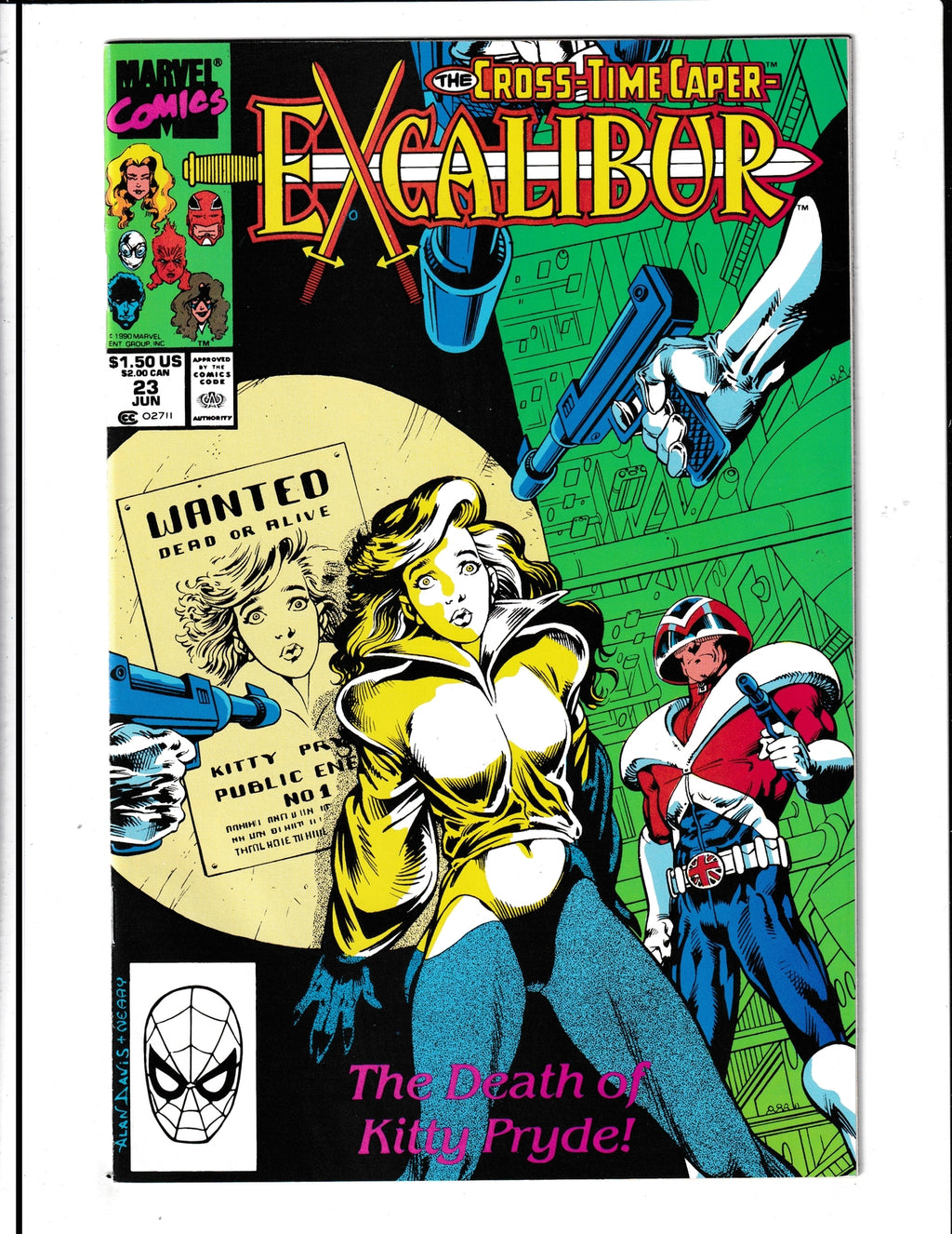 Excalibur #23 (1990) HIGH GRADE Marvel Comics