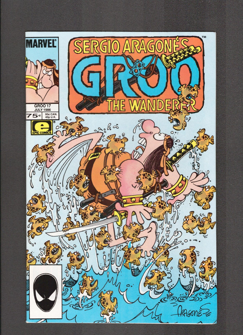 Groo the Wanderer #17 (1986) Sergio Argaonne's Marvel Comics