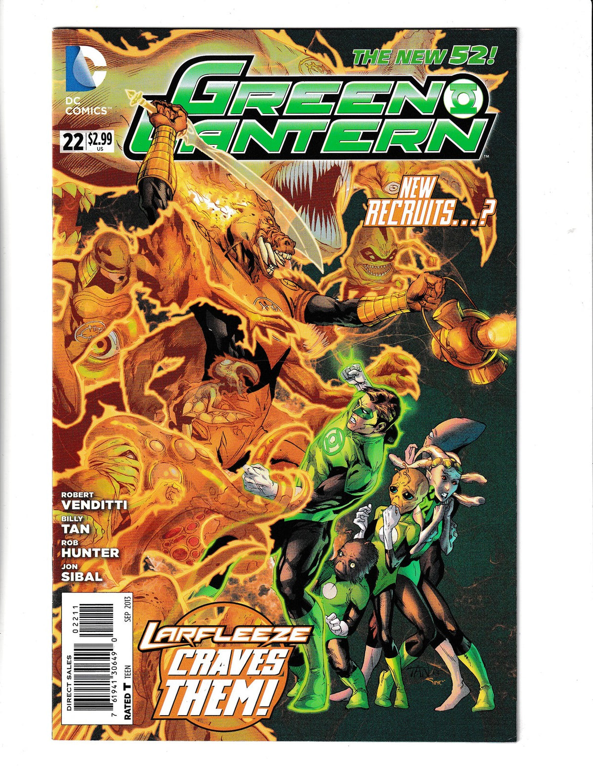 Green Lantern #22 (2013) DC Comics SKU:2782