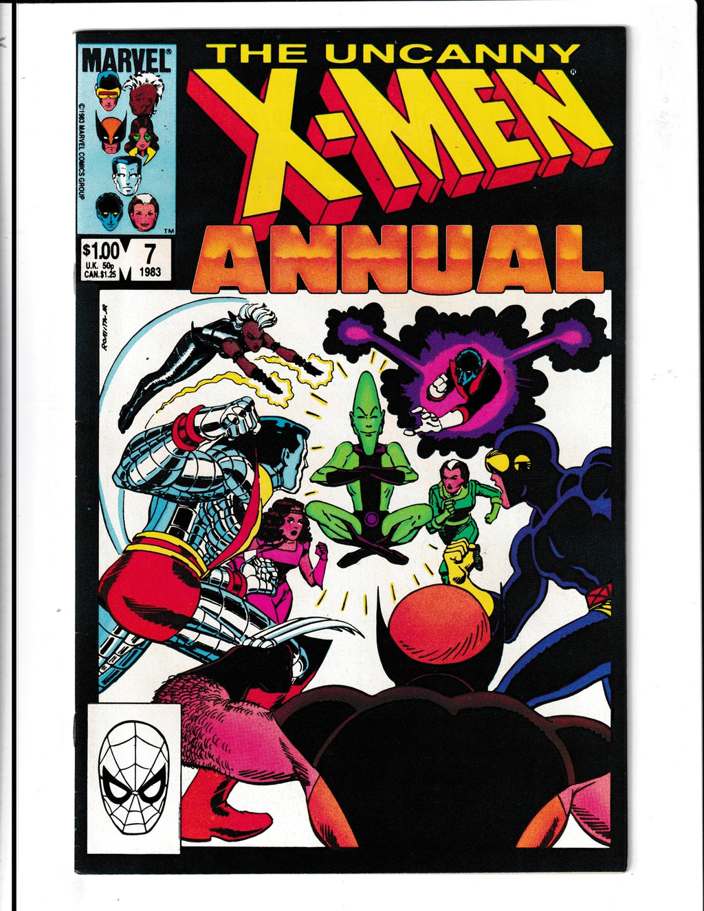 Uncanny X-Men Annual #7 (1983) Impossible Man Marvel Comics