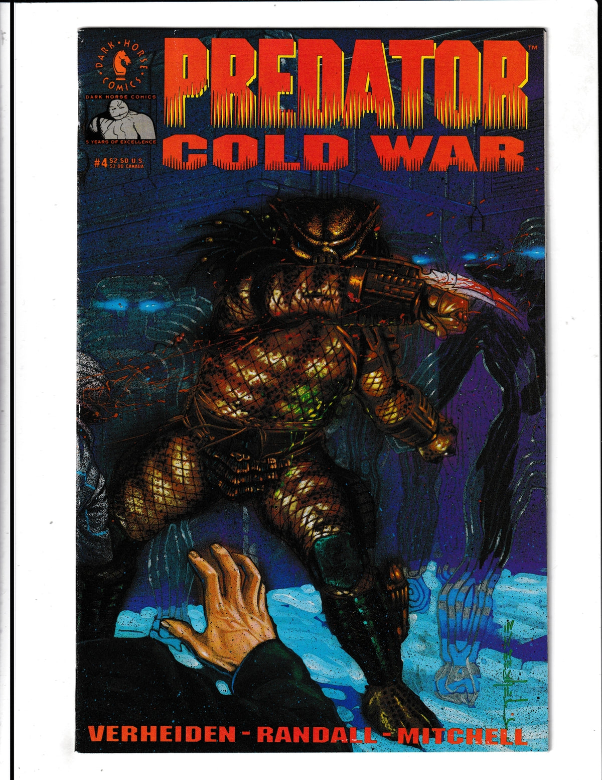 Predator: Cold War #4 (1991) Dark Horse Comics