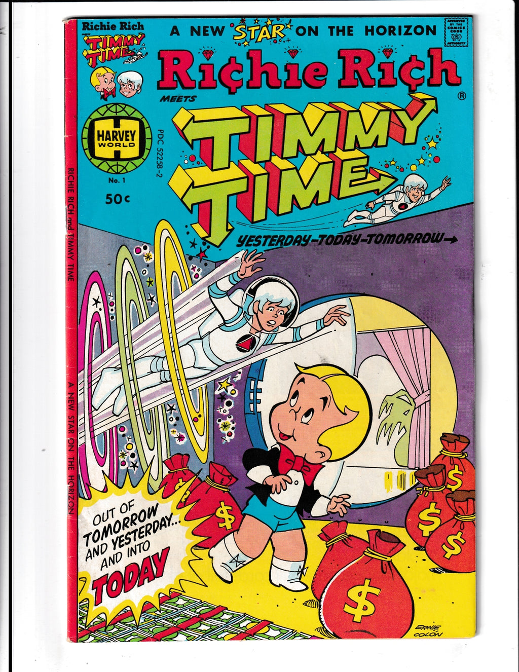 Richie Rich Timmy Time #1 (1977) Harvey Comics