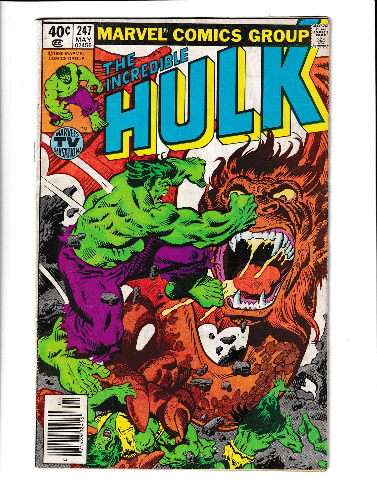 Incredible Hulk #247 (1980) Sal Buscema Marvel Comics