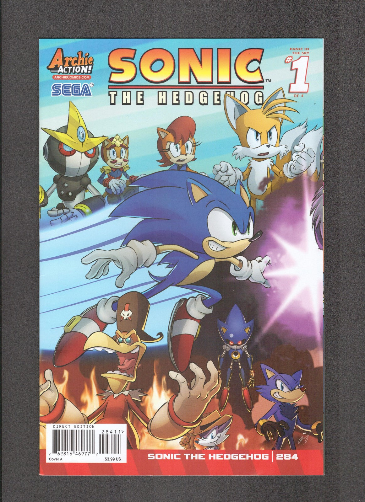 Sonic the Hedgehog #284 (2016) LOW PRINT RUN Archie Comics