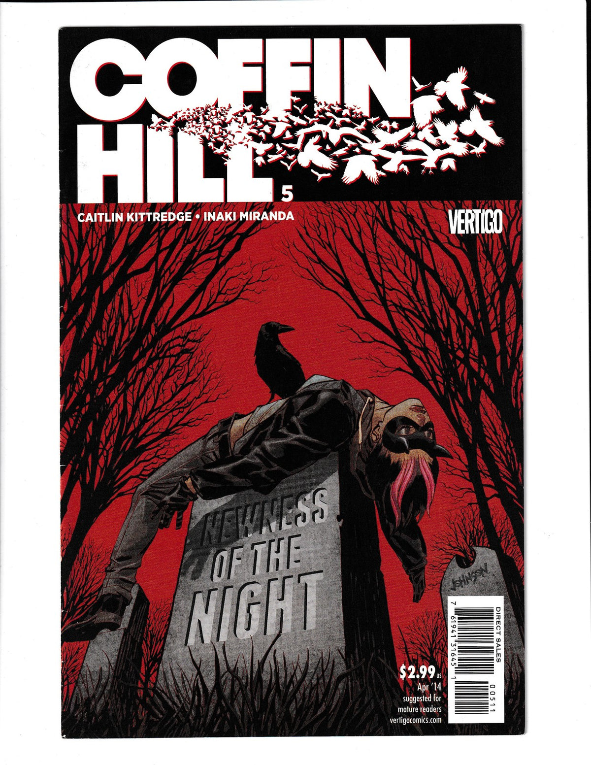 Coffin Hill #5 (2014) Vertigo Comics