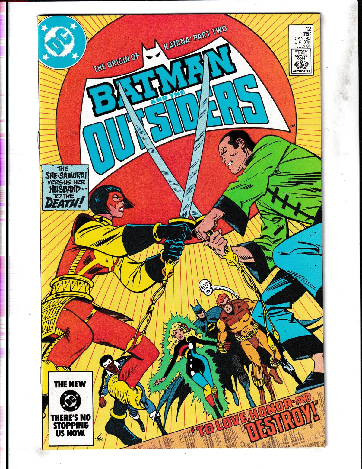 Batman and the Outsiders #12 (1984) DC Comics