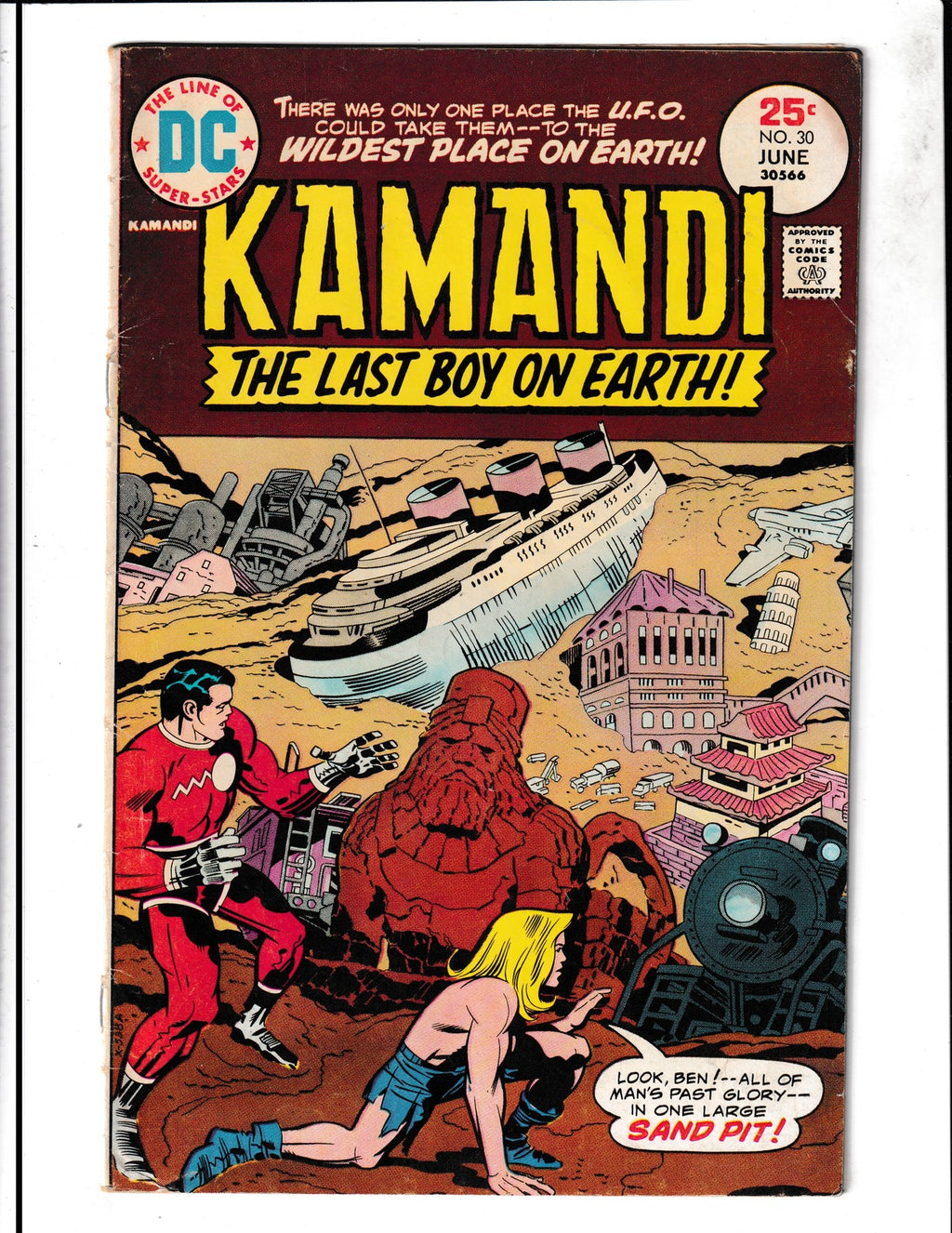Kamandi, The Last Boy On Earth #30 (1975) DC Comics SKU:2658