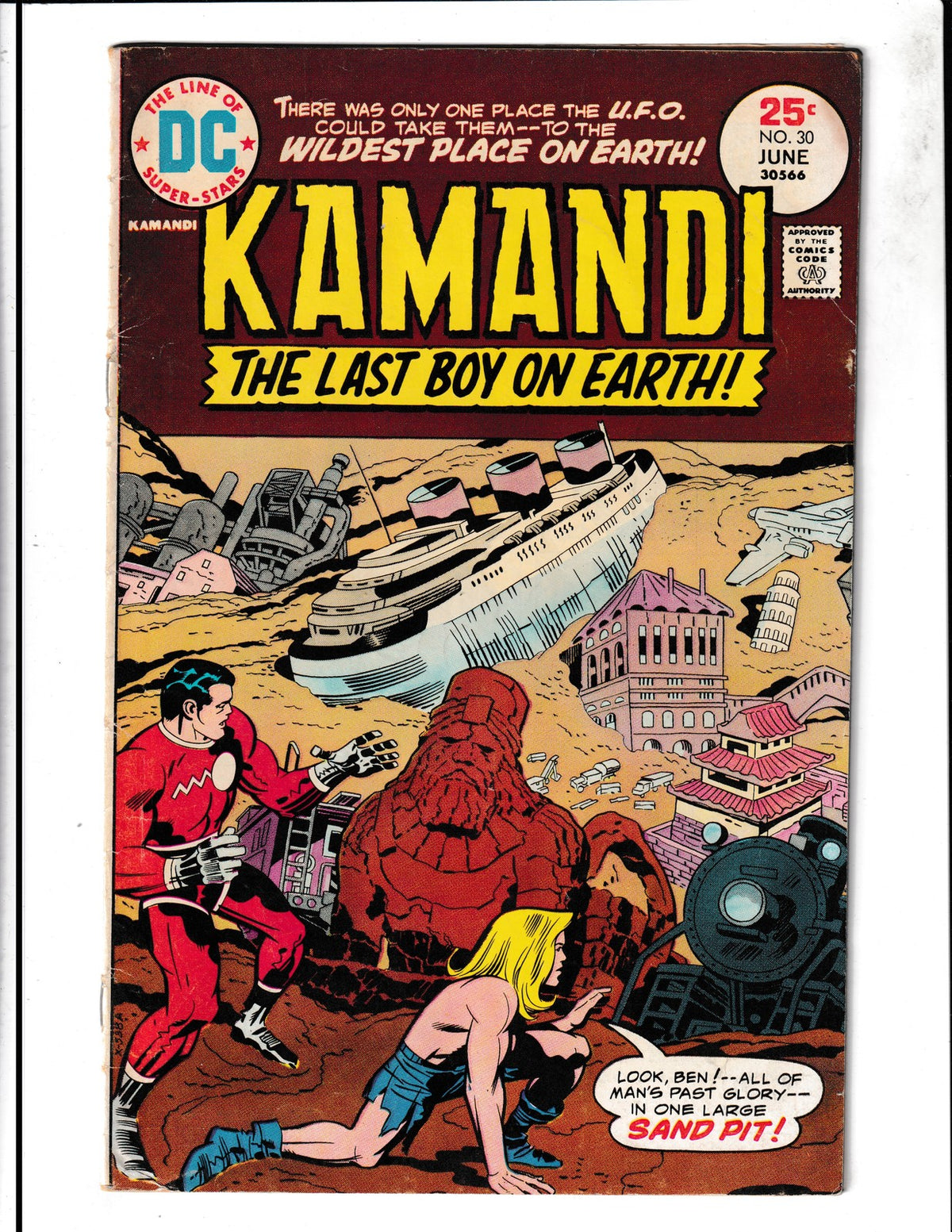 Kamandi, The Last Boy On Earth #30 (1975) DC Comics SKU:2658