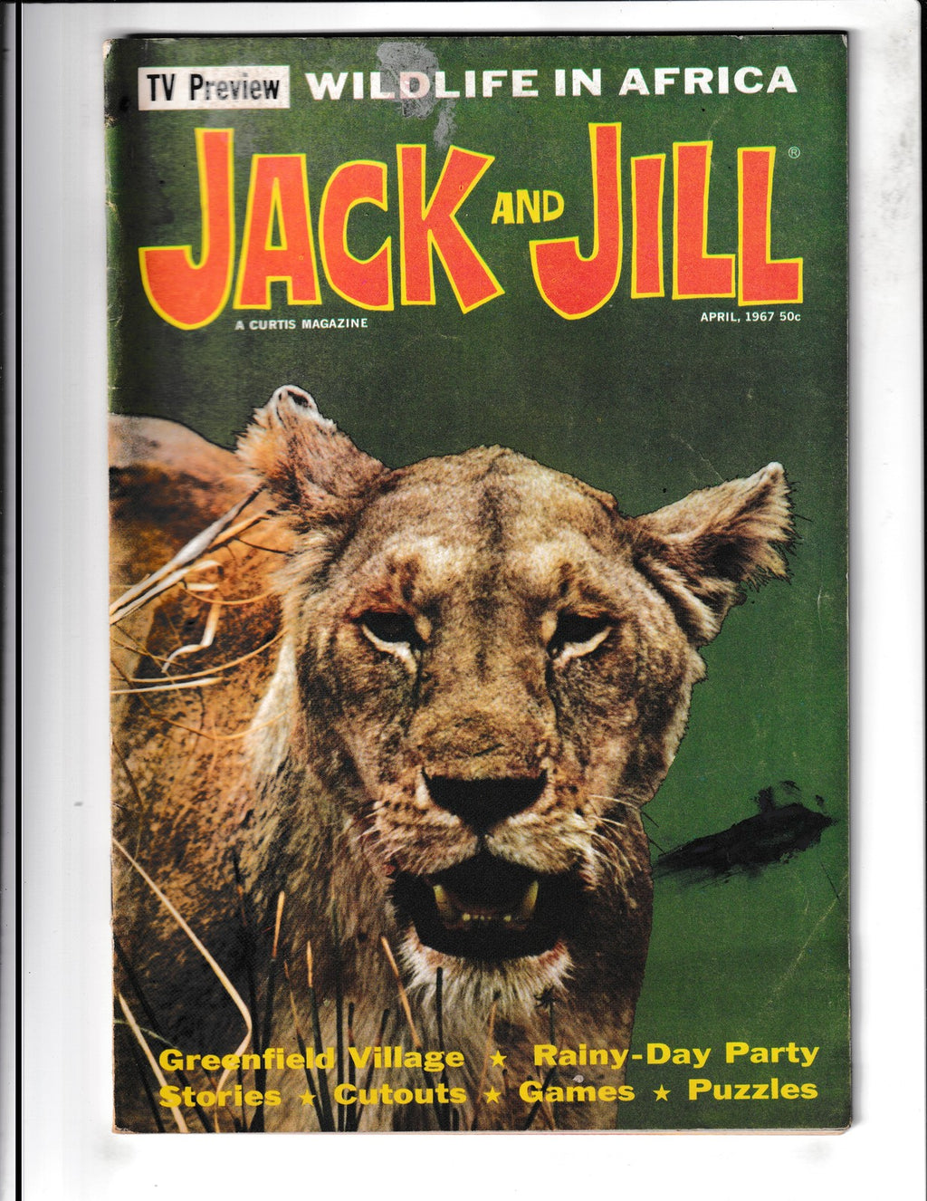 Jack and Jill Magazine #6 (1967) Vol 29 Curtis Comics