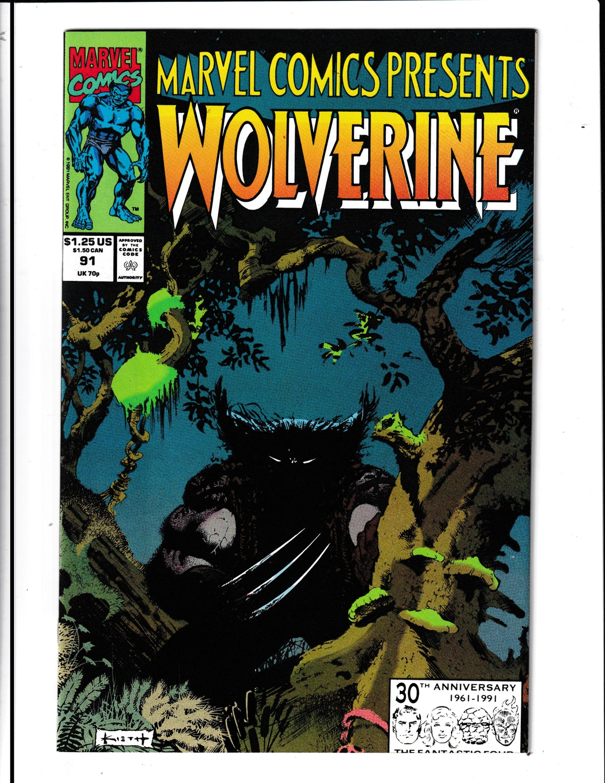 Marvel Comics Presents #91 (1991) Marvel Comics SKU:814