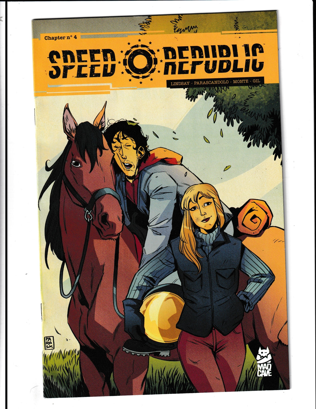 Speed Republic #4 (2022) Mad Cave Comics