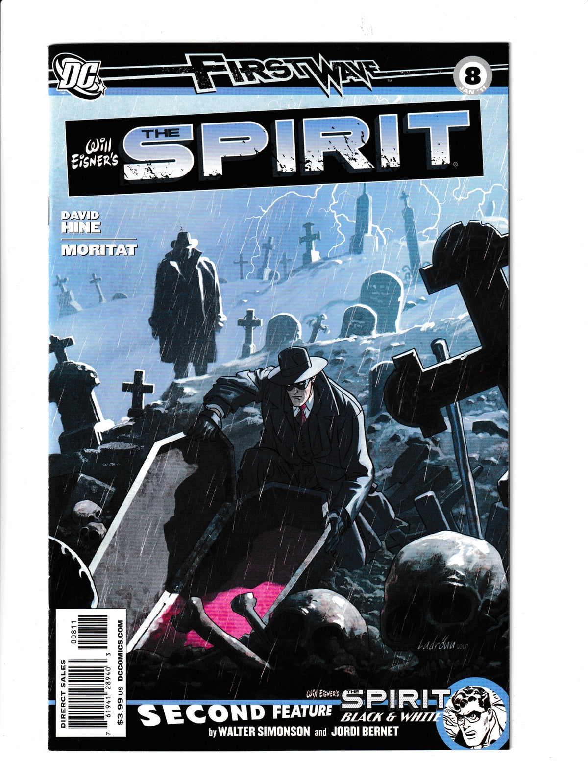 Spirit #8 (2011) Higher GradeDC Comics SKU:1193