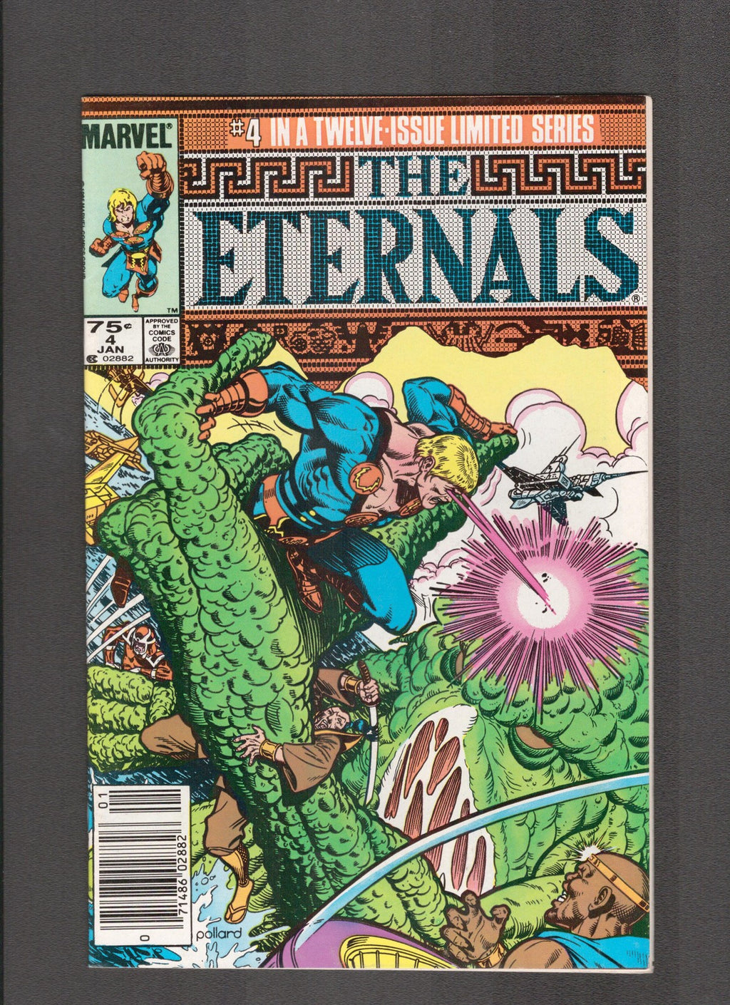 Eternals #4 (1986) Sal Buscema Marvel Comics