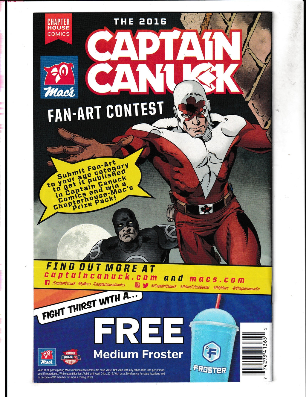 Captain Canuck #7b (2015) Chapter House Comics