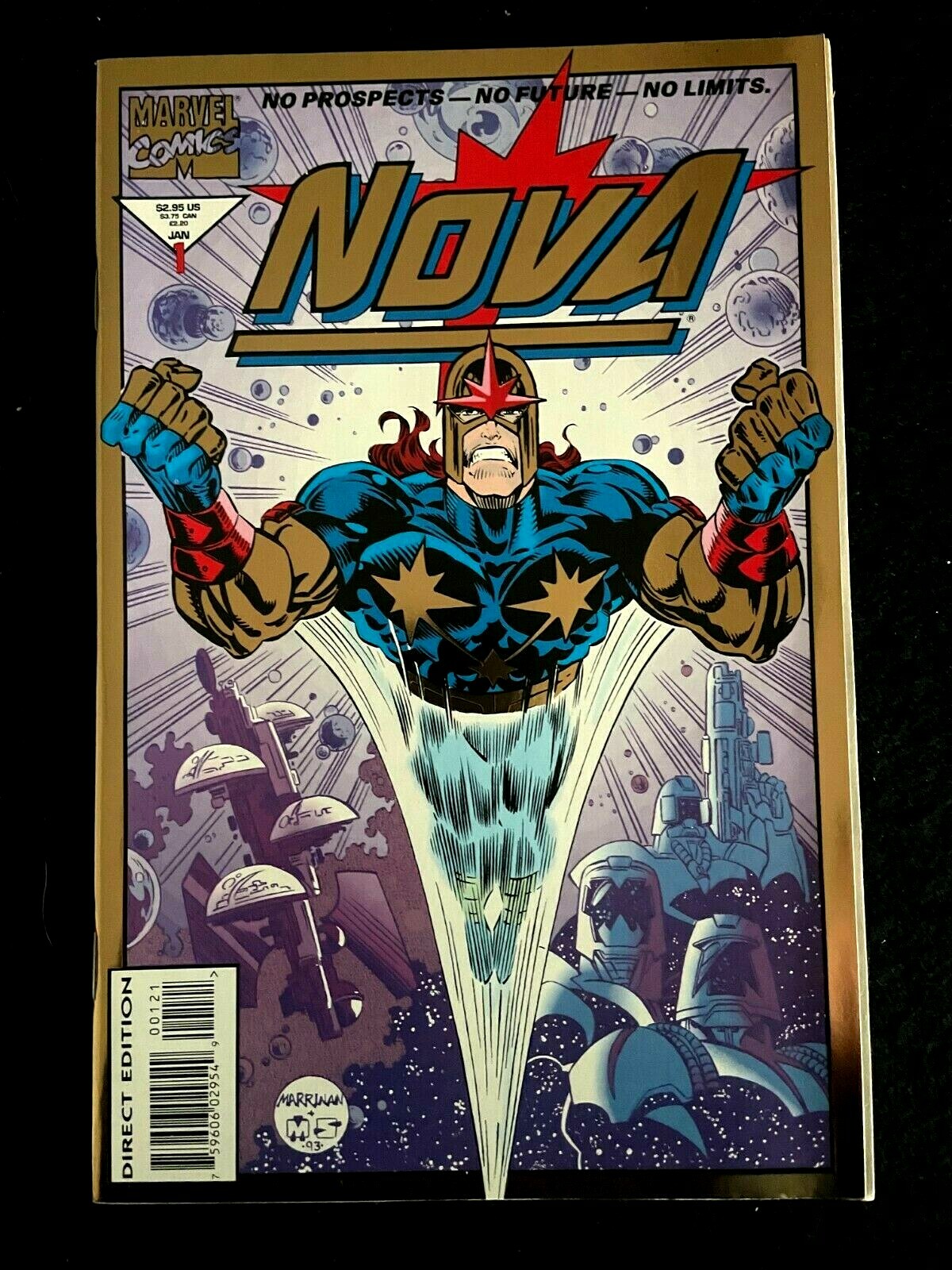 Nova #1 1994 - First Issue Gold Foil Cover - HIGH GRADE