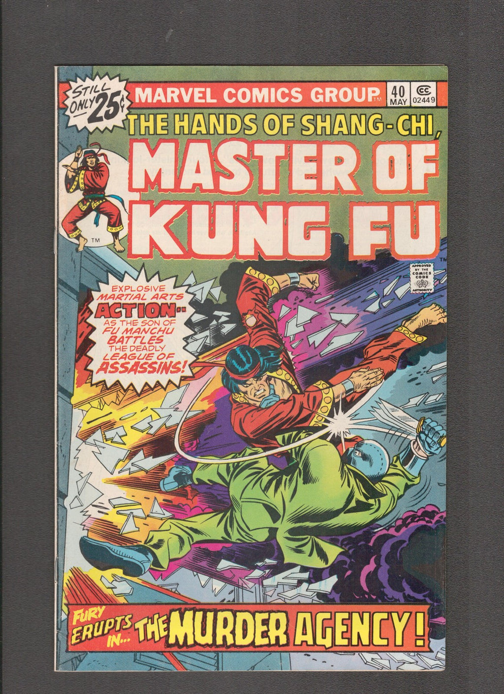Master of Kung-Fu #40 (1976) Doug Moench, Gil Kane Marvel Comics