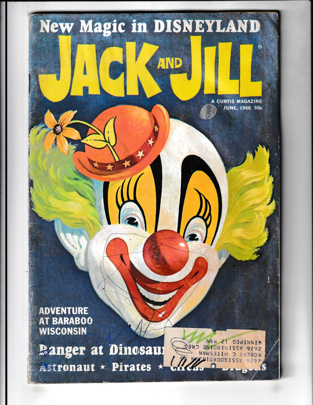 Jack and Jill Magazine #8 (1966) Vol 28 Curtis Comics