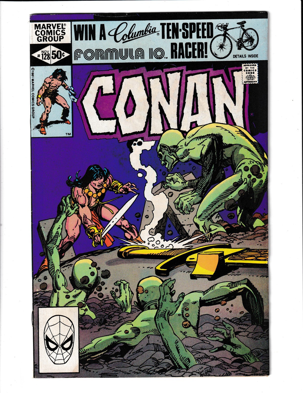 Conan the Barbarian #128 (1981) Kane Marvel Comics