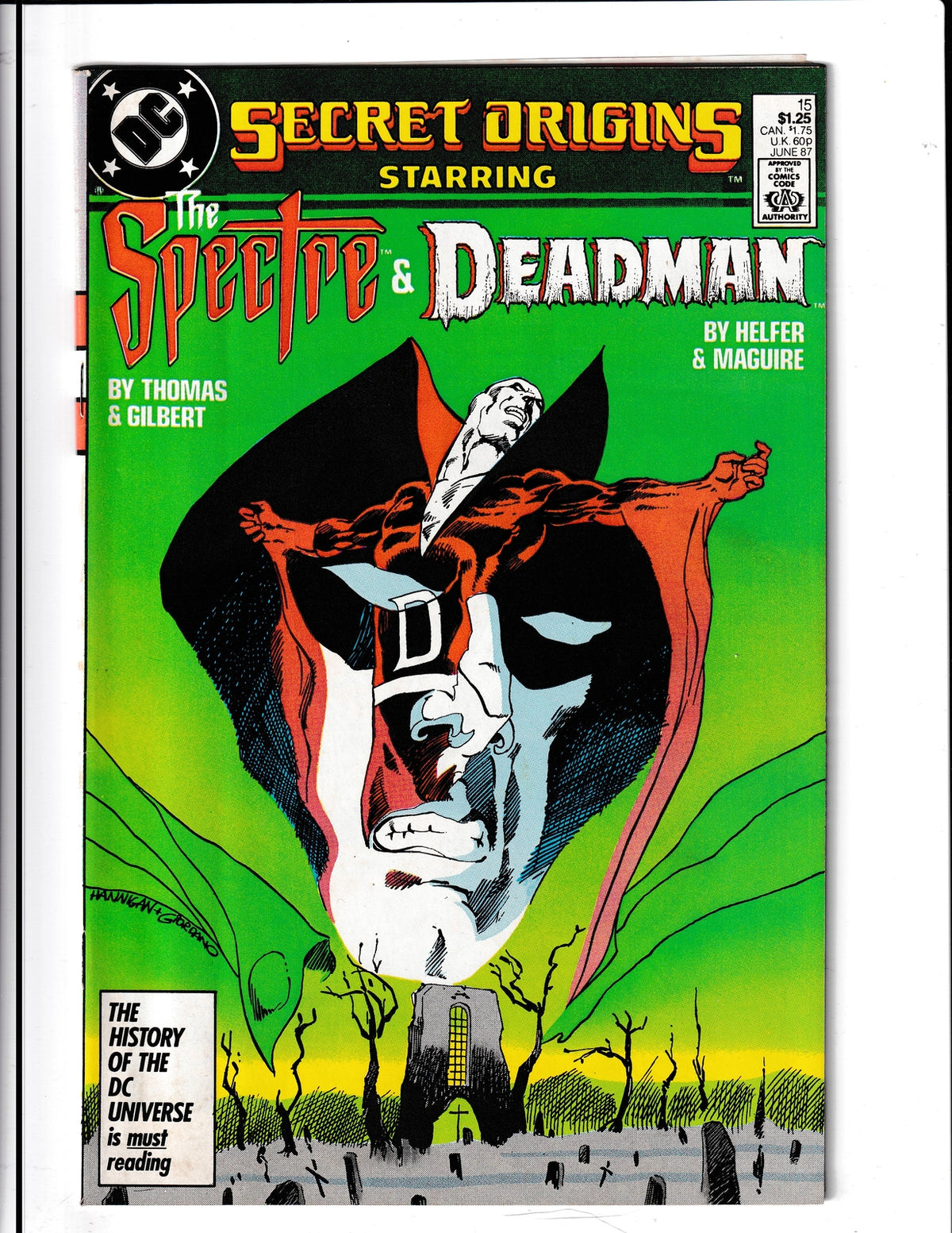 Secret Origins #15 (1987) Spectre & Deadman DC Comics