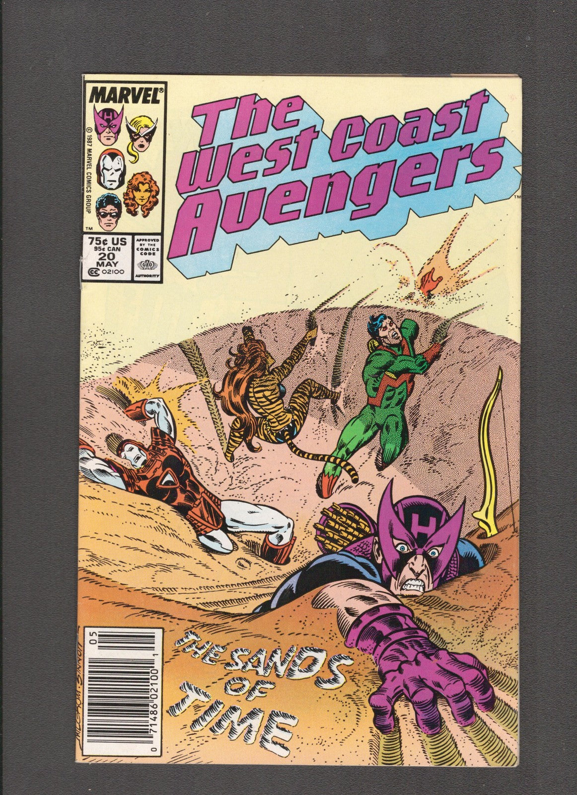 West Coast Avengers #20 (1987) Englehart, Sinnott, Milgrom Marvel Comics
