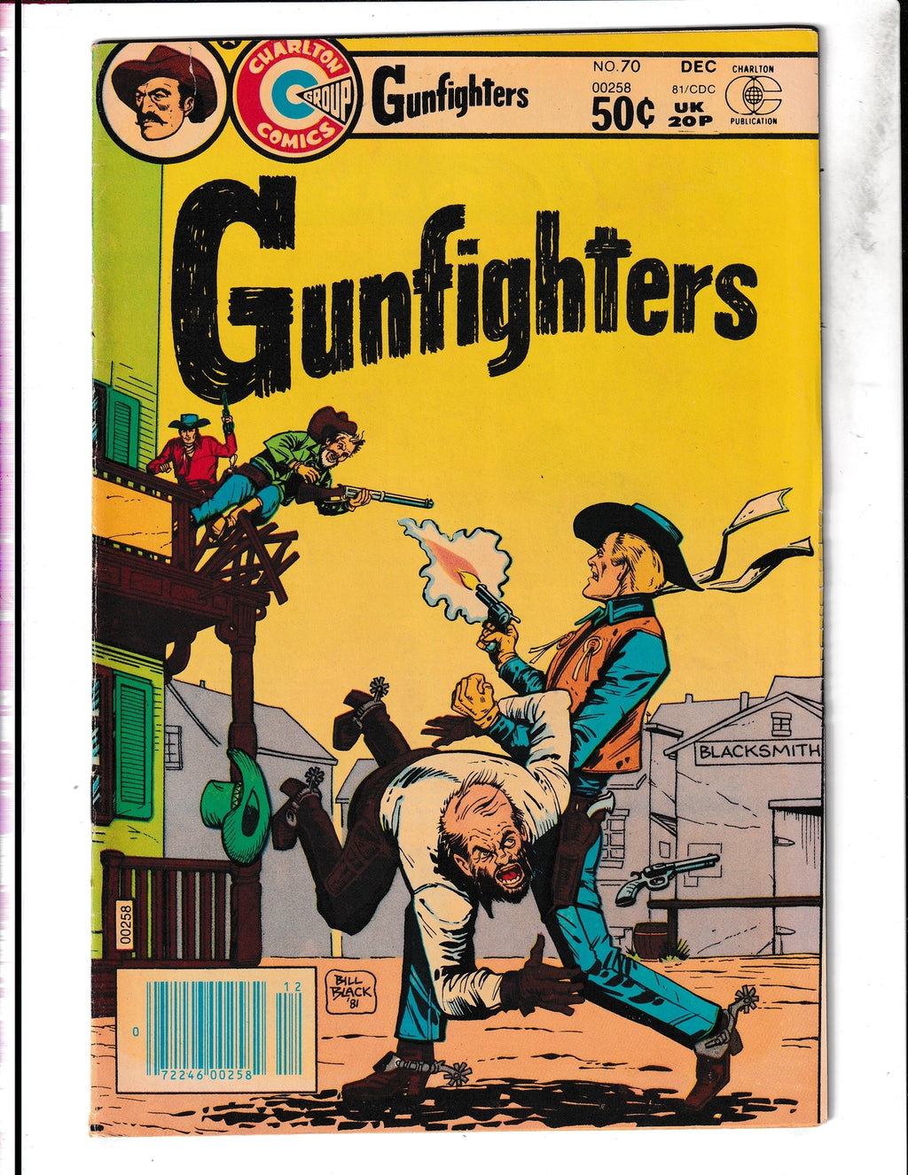 Gunfighters #70 (1981) Charlton Comics