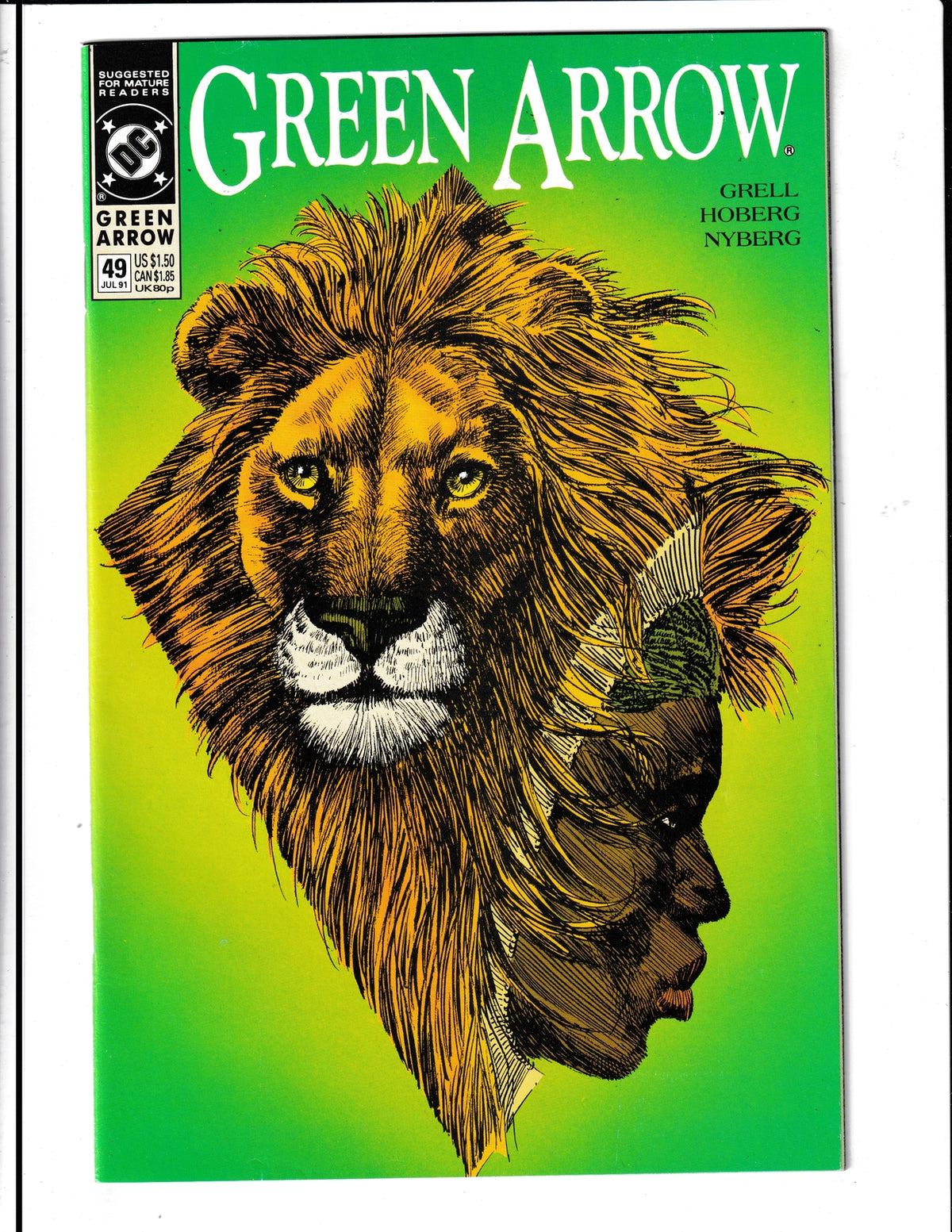 Green Arrow #49 (1991) HIGH GRADE Vol. 2 DC Comics