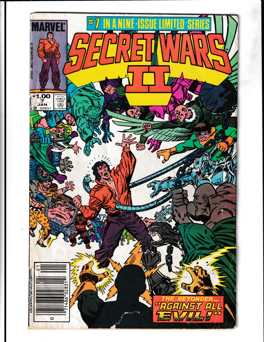 Secret Wars II #7 (1986) Marvel Comics SKU:1390