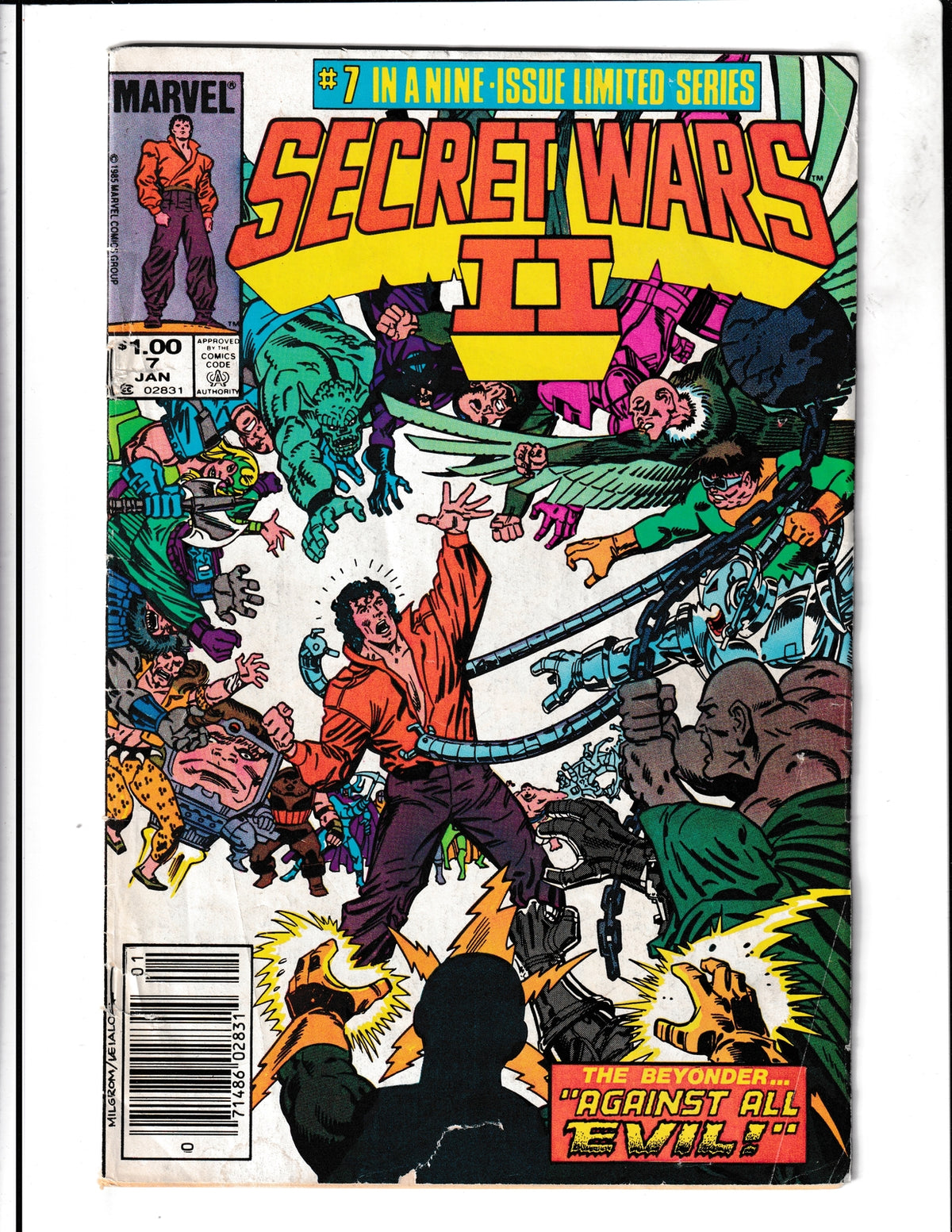 Secret Wars II #7 (1986) Marvel Comics SKU:1390