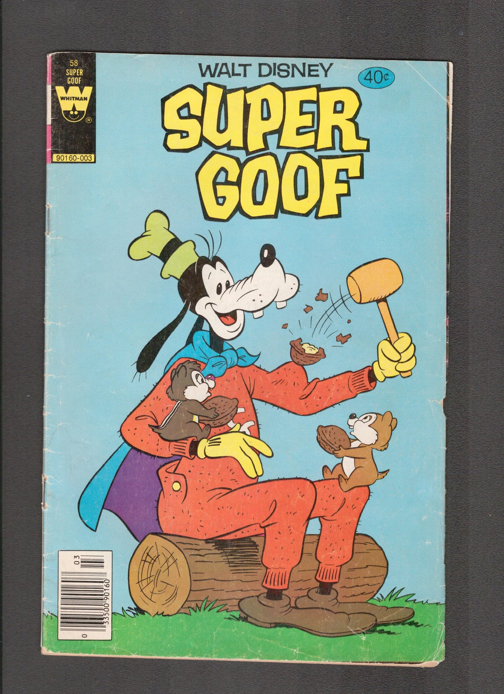 Super Goof #58 (1980) Lower Grade Whitman Comics