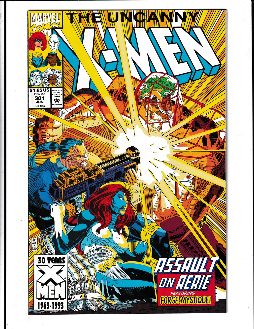 Uncanny X-Men #301 (1993) Marvel Comics SKU:1423