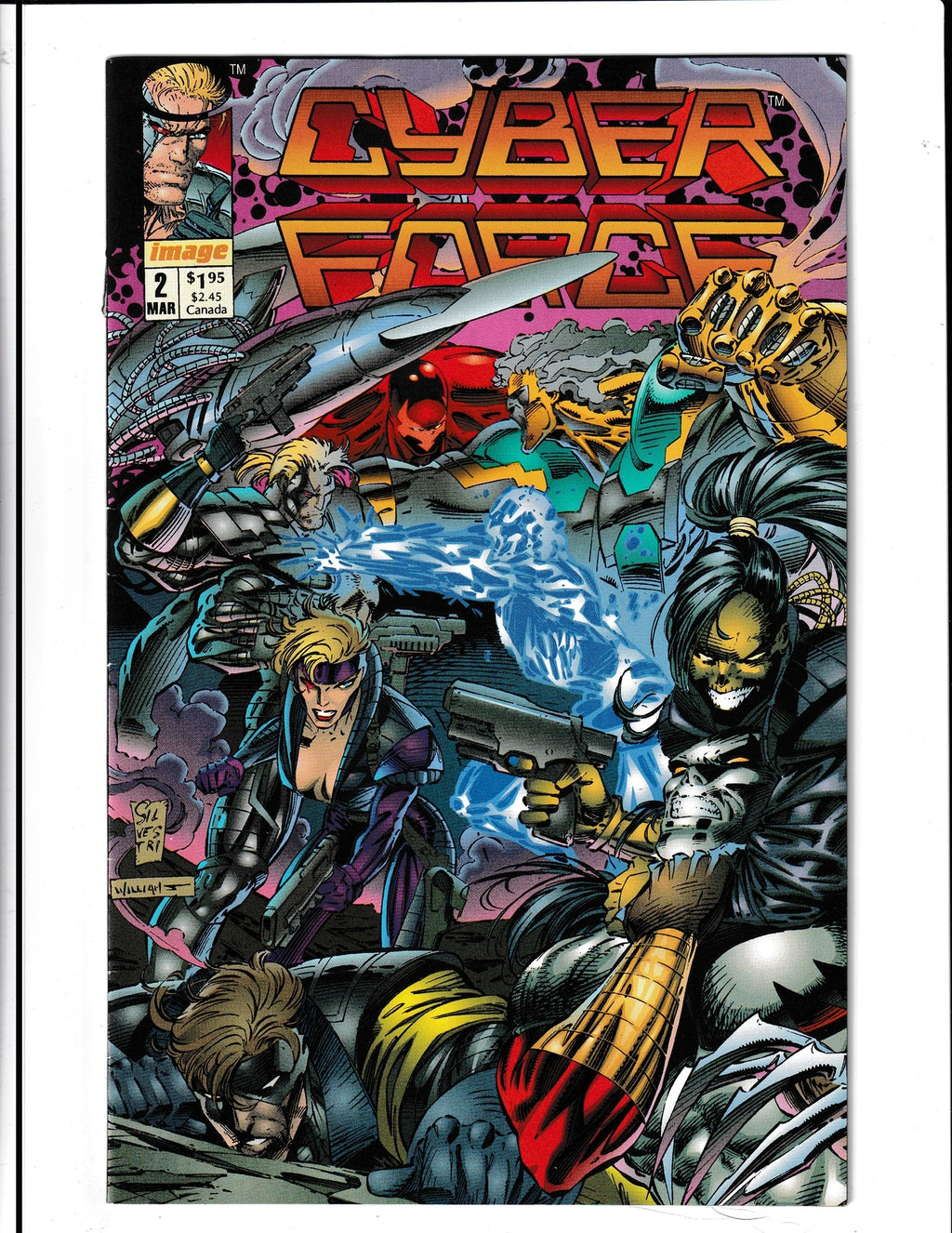 Cyber Force #2 (1993) Image Comics