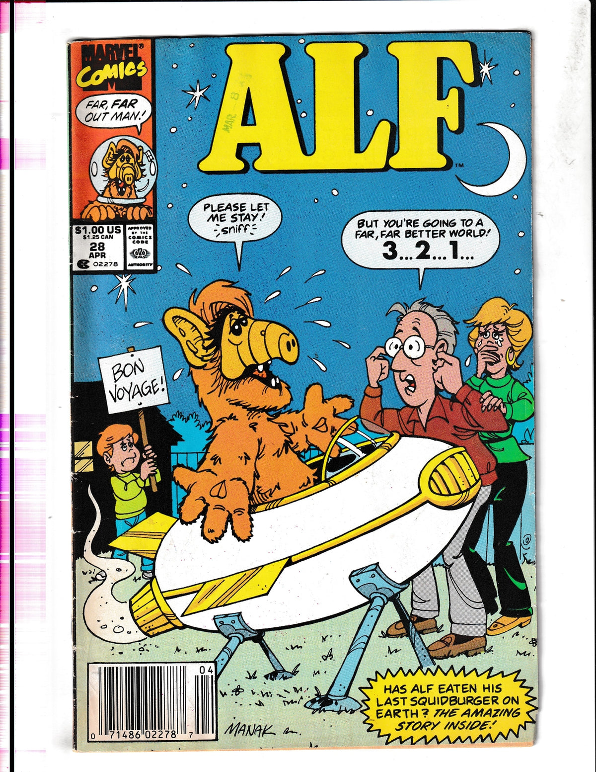 Alf #28 (1990) Marvel Comics