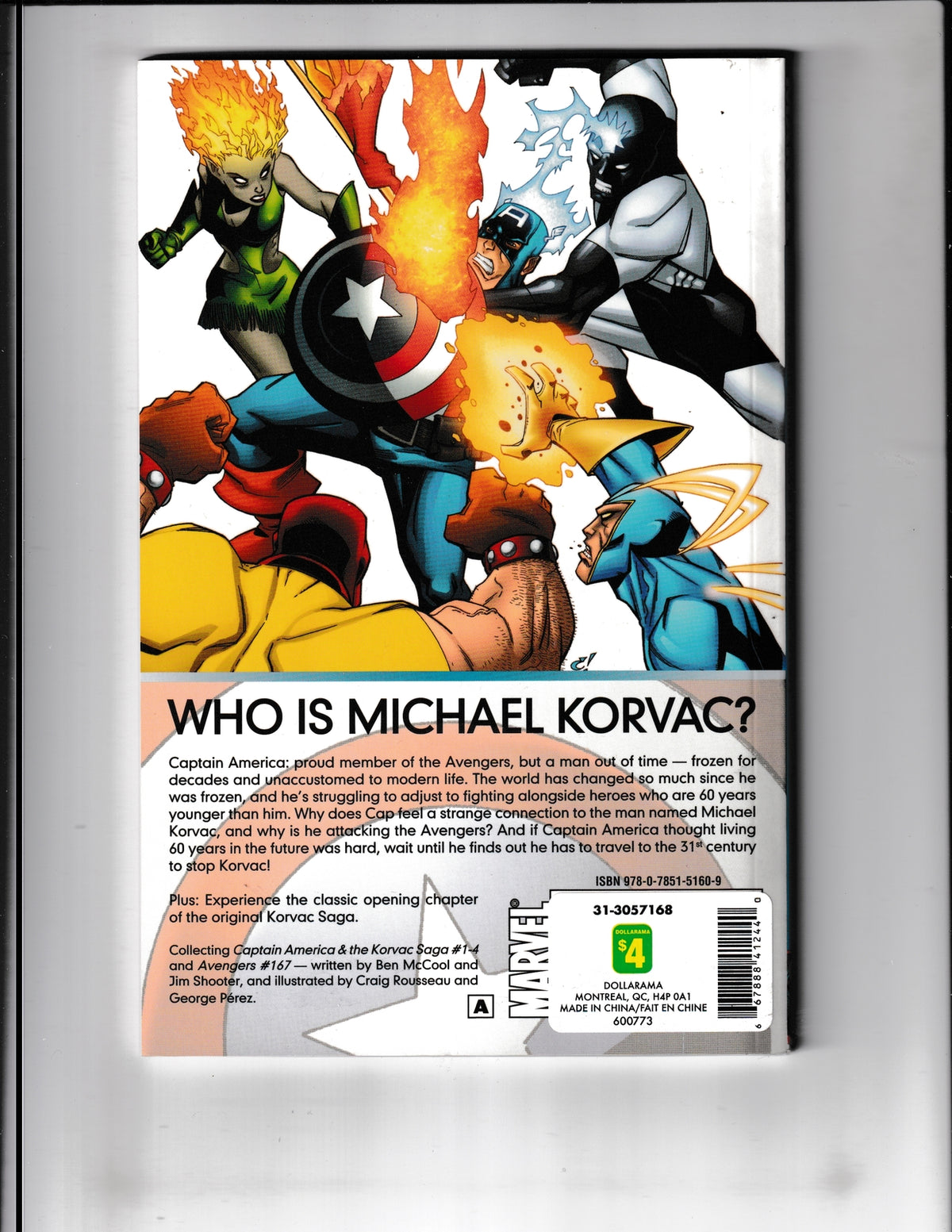 Captain America: Korvac Saga #1 (2011) TPB Marvel Comics