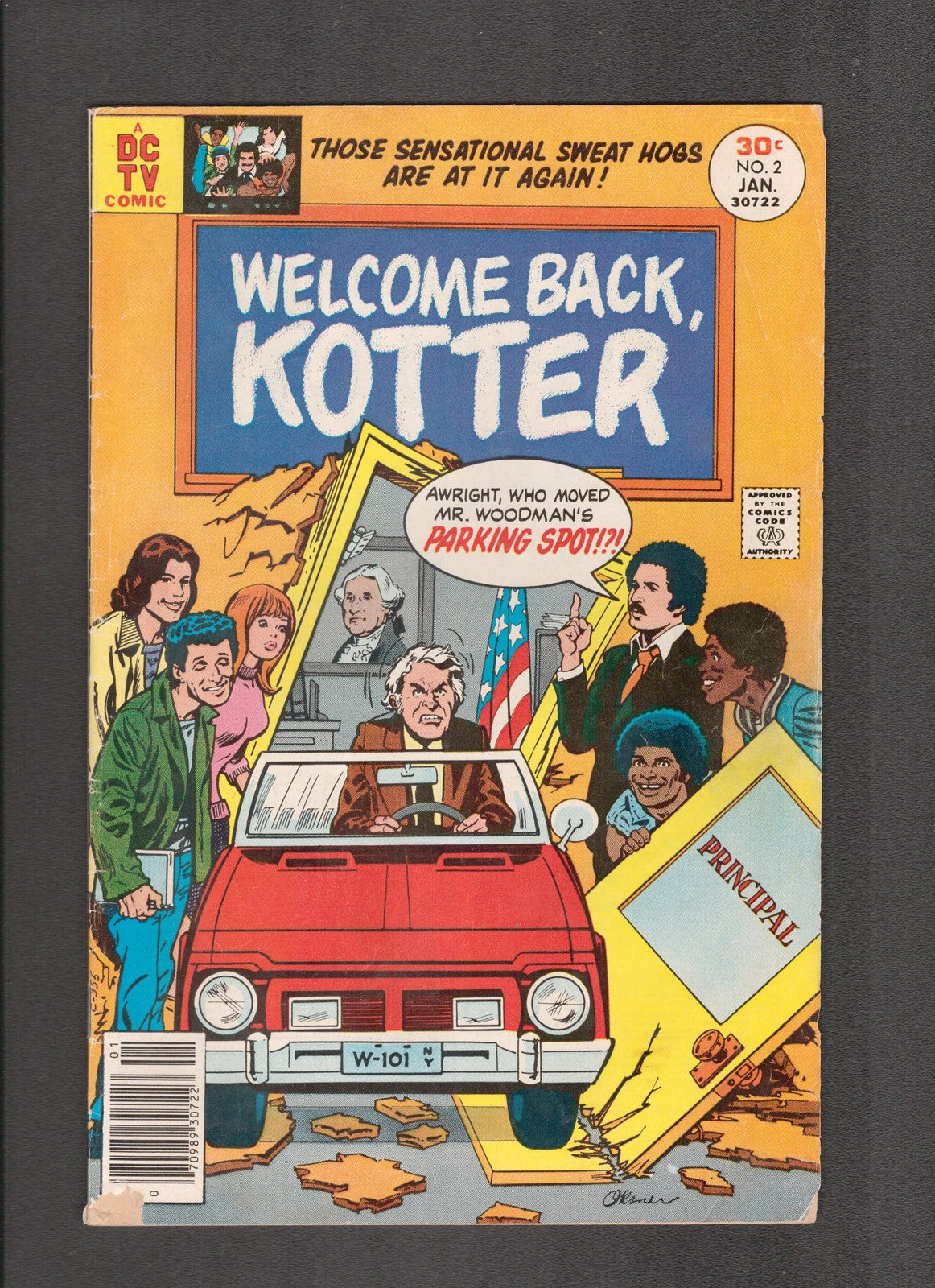 Welcome Back, Kotter #2 (1977) Bob Oksner DC Comics