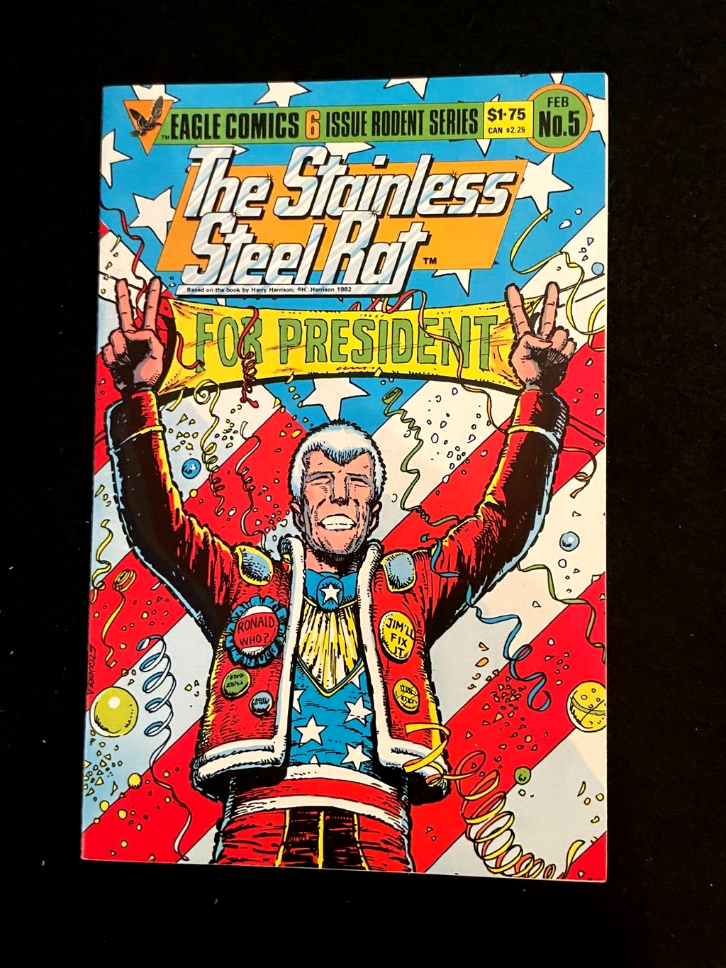 Stainless Steel Rat 1-6 (1985) Complete Set Eagle Comics Higher Grade