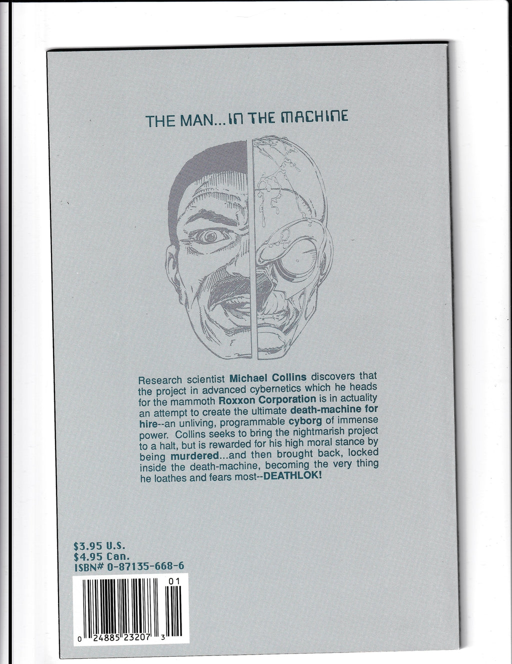 Deathlok #1 (1990) TPB - 1st Michael Collins Deathlok Marvel Comics